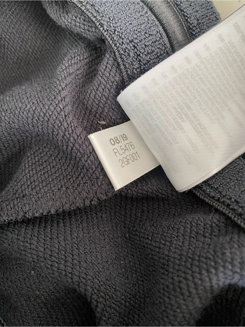 Adidas Black Three Striped Climate Sweatpant Joggers Size L